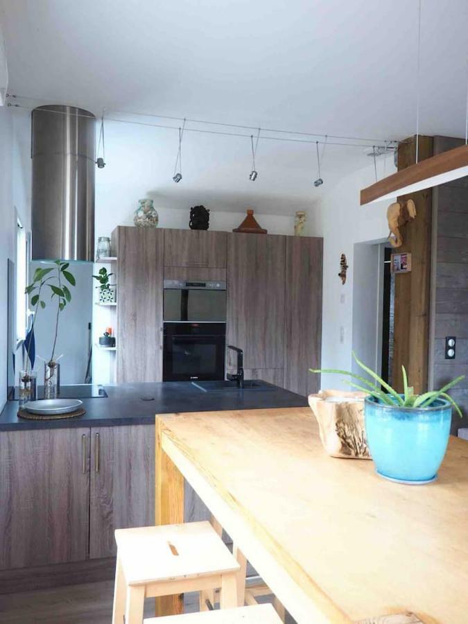 比斯卡罗斯海滩Maison A Deux Pas De L'Ocean别墅 外观 照片