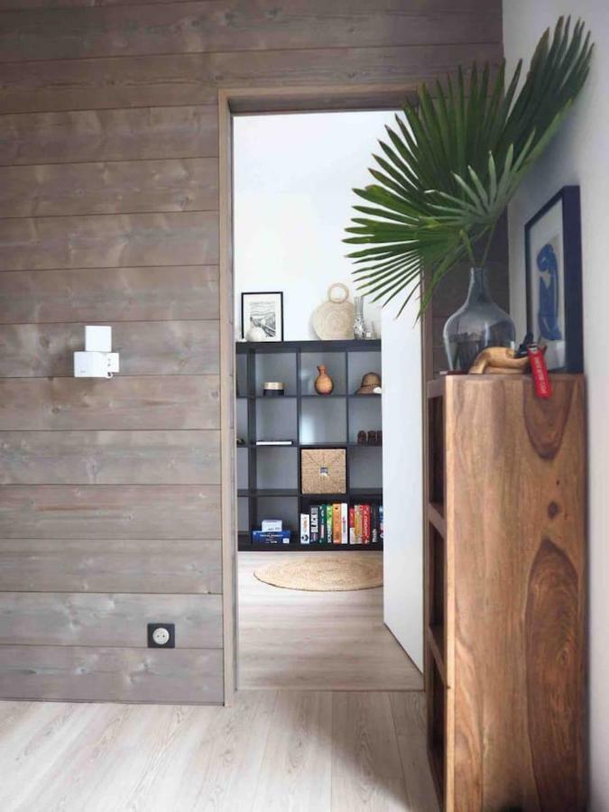比斯卡罗斯海滩Maison A Deux Pas De L'Ocean别墅 外观 照片