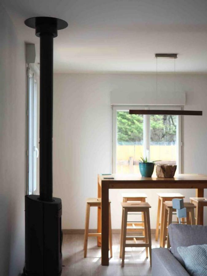 比斯卡罗斯海滩Maison A Deux Pas De L'Ocean别墅 外观 照片